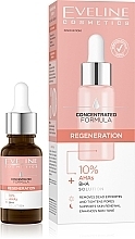 Revitalisierendes Serum mit AHA-BHA-Säure - Eveline Concentrated Formula Regenerating Serum With 10% AHA BHA Acid — Bild N1