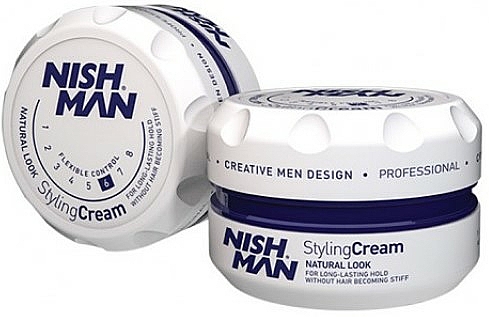 Haarstylingcreme Extra starker Halt No.6 - Nishman Hair Styling Cream Extra Hold No.6 — Bild N1