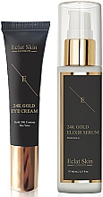 Düfte, Parfümerie und Kosmetik Gesichtspflegeset - Eclat Skin London 24k Gold (Gesichtsserum 60ml + Augencreme 15ml)