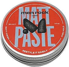 Düfte, Parfümerie und Kosmetik Modellierende Haarpaste mit Matt-Effekt Starker Halt - Men Rock Matt Paste High Hold Matt Finish