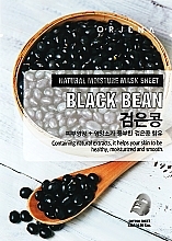 Düfte, Parfümerie und Kosmetik Tuchmaske für das Gesicht mit schwarzem Bohnenextrakt - Orjena Natural Moisture Mask Sheet Black Bean