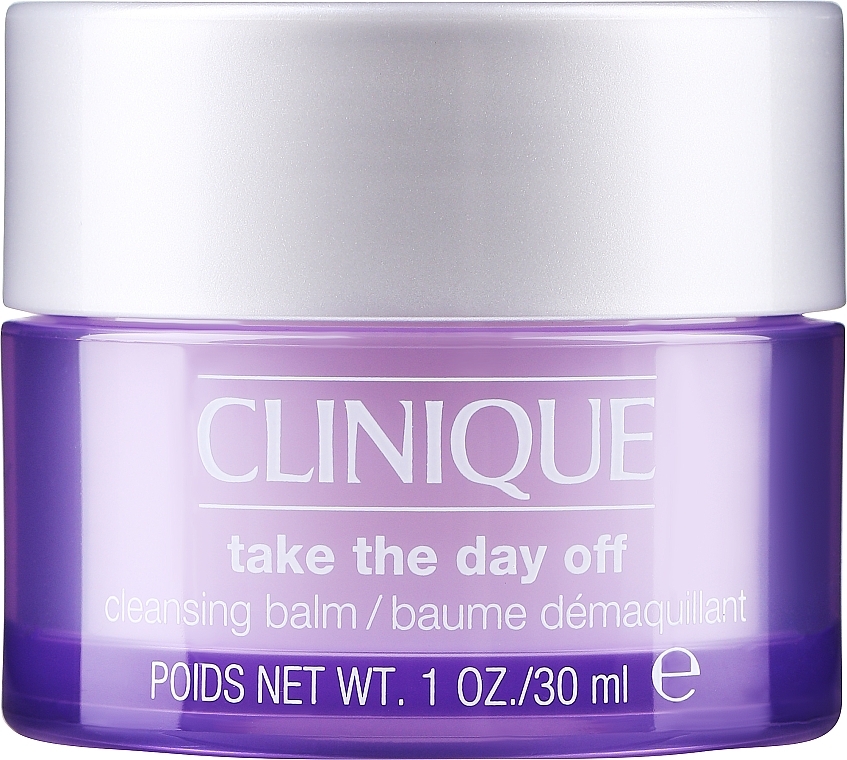 GESCHENK! Reinigungsbalsam zum Abschminken mit Aktivkohle - Clinique Take The Day Off Charcoal Cleansing Balm (Mini)  — Bild N1