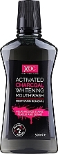 Düfte, Parfümerie und Kosmetik Bleichendes Mundwasser mit Aktivkohle - Xoc Activated Charcoal Whitening Mouthwash