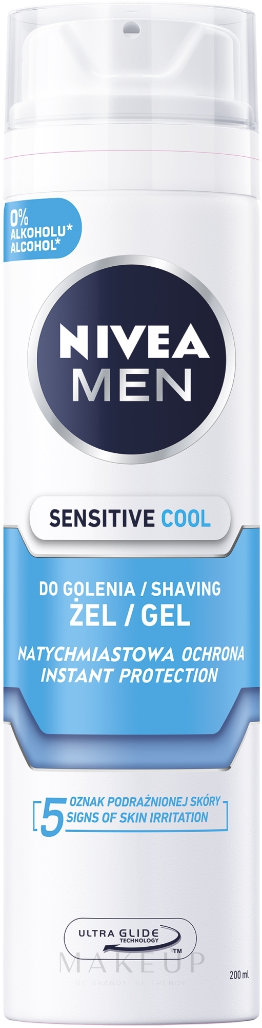 Rasierschaum Sensitive Cool - Nivea Men Sensitive — Bild 200 ml