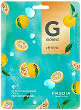 Düfte, Parfümerie und Kosmetik Tuchmaske für das Gesicht mit Zitrone - Frudia My Orchard Squeeze Mask Citron