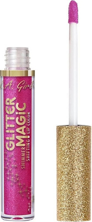 Lipgloss - L.A. Girl Glitter Magic Shimmer Shifting Lip Color	 — Bild N3