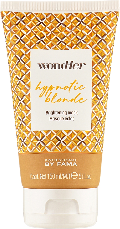 Glänzende blonde Maske - Professional By Fama Wondher Hypnotic Blonde Brightening Mask — Bild N1