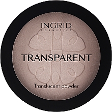 Transparenter Kompaktpuder - Ingrid Cosmetics HD Beauty Innovation Transparent Powder — Bild N2