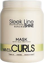 Maske für welliges Haar - Stapiz Sleek Line Waves & Curles Mask — Bild N2