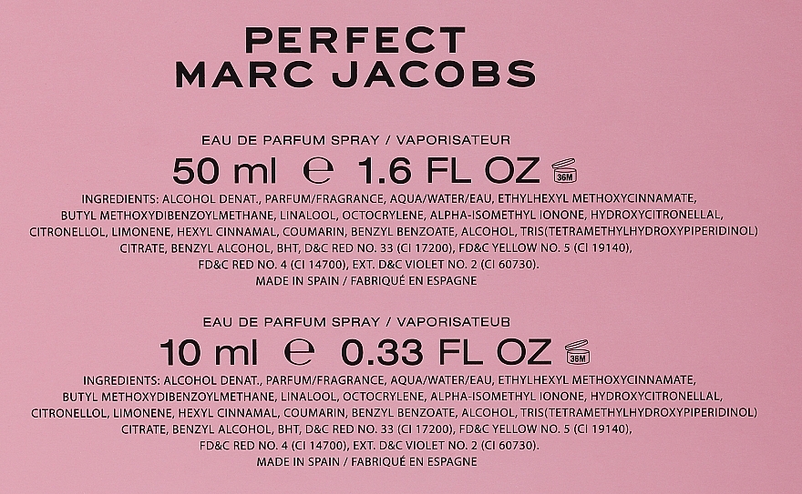 Marc Jacobs Perfect - Duftset (Eau de Parfum 50ml + Eau de Parfum Mini 10ml)  — Bild N3