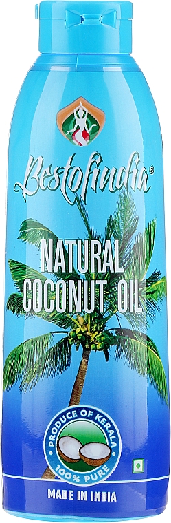 Kokosöl für Körper und Haar - Bestofindia Natural Coconut Oil