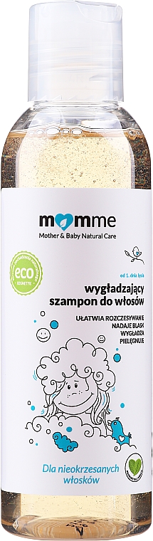 Glättendes Haarshampoo für Babys - MomMe Mother & Baby Natural Care — Bild N2