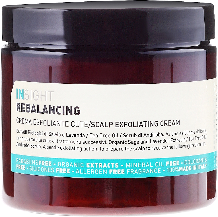Creme-Peeling für die Kopfhaut - Insight Rebalancing Scalp Exfoliating Cream — Bild N1