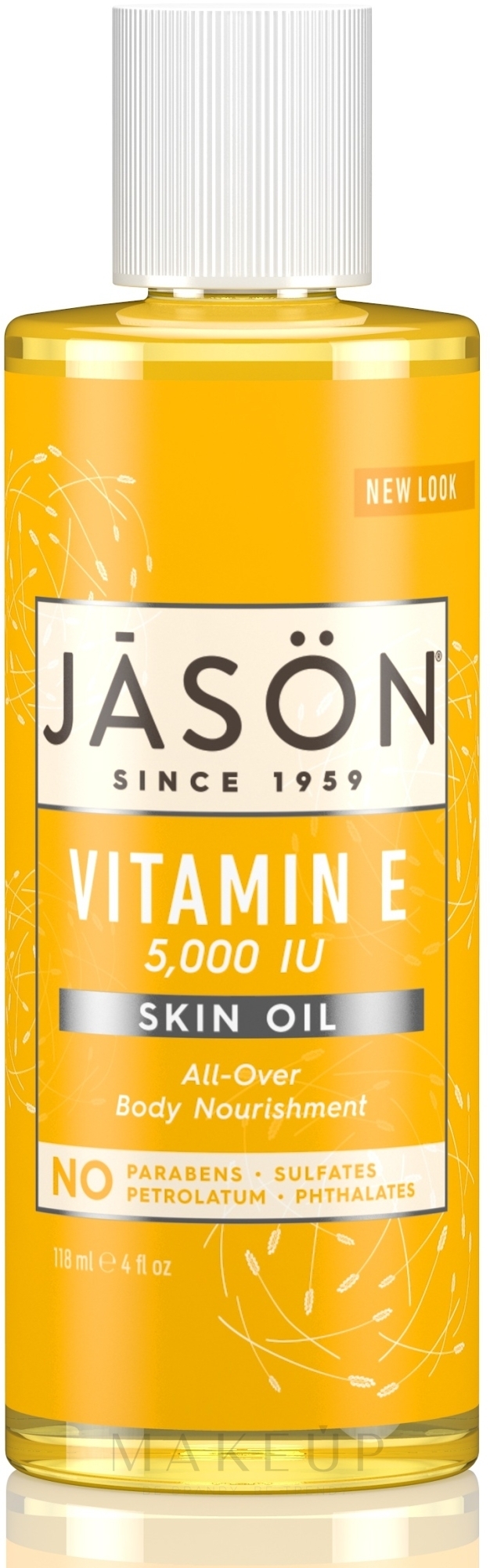 Feuchtigkeitsspendendes und regenerierendes Körperöl mit Vitamin E - Jason All-Over Body Nourishment Vitamin E Skin Oil — Bild 118 ml