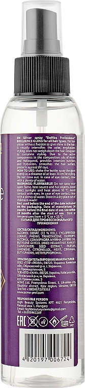 Glitzerndes Haarspray - DeMira Professional Brilliance Gloss — Bild N2