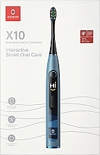 Düfte, Parfümerie und Kosmetik Elektrische Zahnbürste X10 blau - Oclean Smart Electric Toothbrush Blue 