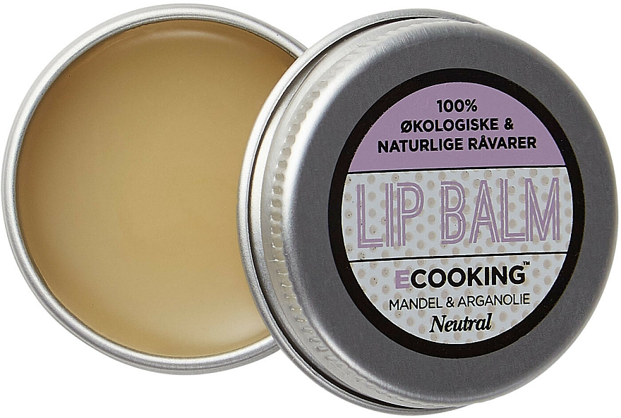 Natürlicher Lippenbalsam - Ecooking Lip Balm Neutral — Bild N2