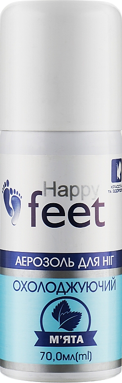 Erfrischendes Fußspray Minze - Happy Feet — Bild N1