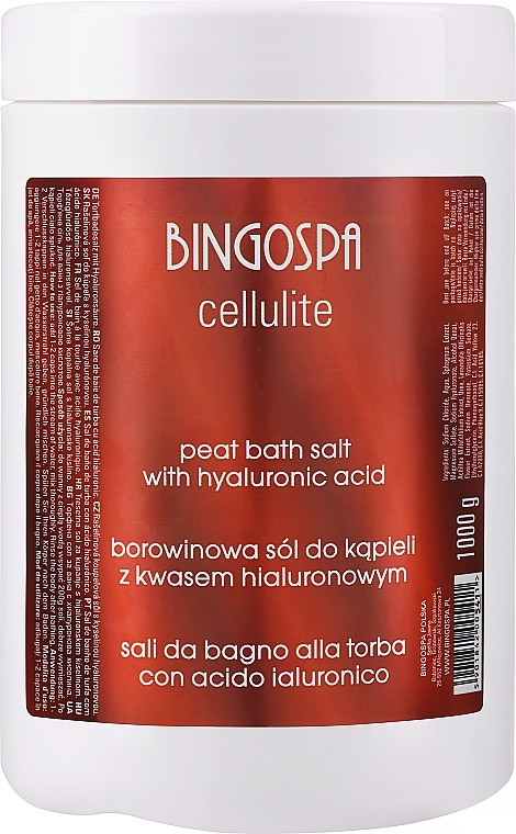 Torfsalz mit Hyaluronsäure - BingoSpa Salt Mud With Hyaluronic Acid