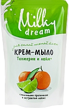 Düfte, Parfümerie und Kosmetik Flüssigseife Mandarine und Limette (Doypack) - Milky Dream