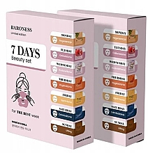Düfte, Parfümerie und Kosmetik Maskenset 7 St. - Beauadd Baroness 7 Days Beauty Set