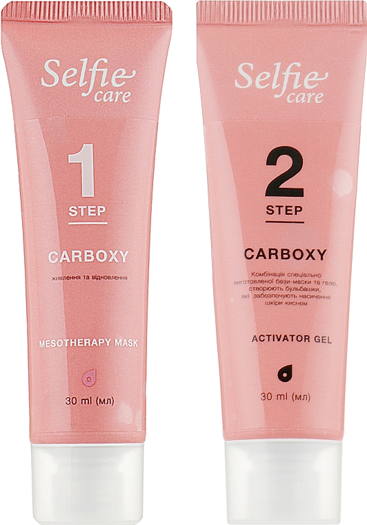 Set Carboxy-Therapie - Selfie Care Carboxy Mesotherapy (f/mask/30ml + act/30ml) — Bild N2