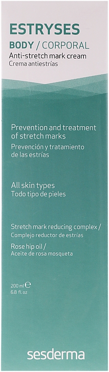 Körpercreme gegen Dehnungsstreifen - SesDerma Laboratories Estryses Anti-stretch Mark Cream — Bild N1