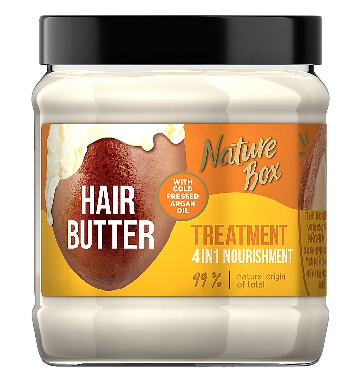 Haarmaske - Nature Box Hair Butter Treatment 4in1 Nourishment — Bild N1