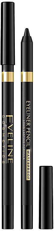Wasserfester Augenkonturenstift - Eveline Cosmetics Eyeliner Pencil Waterproof