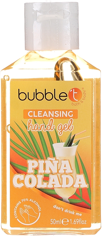 Antibakterielles Handgel Piña Colada - Bubble T Pina Colada Hand Cleansing Gel