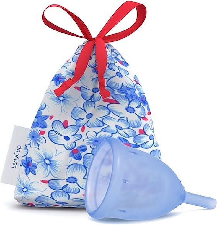 Menstruationstasse Größe S blau - LadyCup Blue — Bild N1