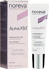 Düfte, Parfümerie und Kosmetik Korrigierende Anti-Falten Augenkonturcreme - Noreva Laboratoires Alpha KM Eye Contour