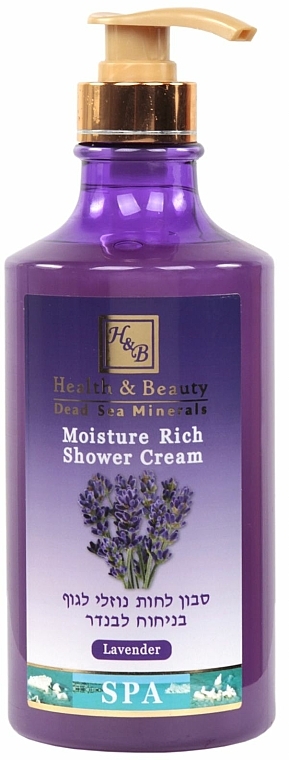 Feuchtigkeitsspendende Duschcreme mit Lavendel - Health And Beauty Moisture Rich Shower Cream — Bild N1