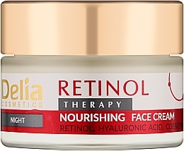 Düfte, Parfümerie und Kosmetik Gesichtscreme für die Nacht - Delia Retinol Therapy Nourishing Night Face Cream