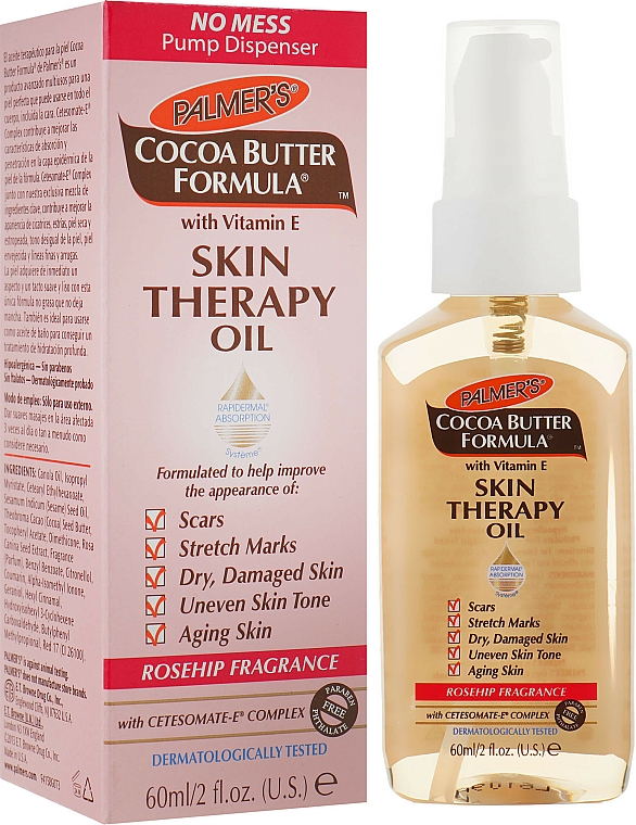 Gesichts- und Körperöl mit Kakaobutter - Palmer's Cocoa Butter Skin Therapy Oil Rosehip — Bild N4