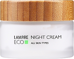Düfte, Parfümerie und Kosmetik Anti-Aging Nachtcreme für das Gesicht mit Ringelblume - Lambre Eco Night Cream