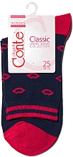 Düfte, Parfümerie und Kosmetik Damensocken Ce Classic 7C-22SP dunkelblau - Conte