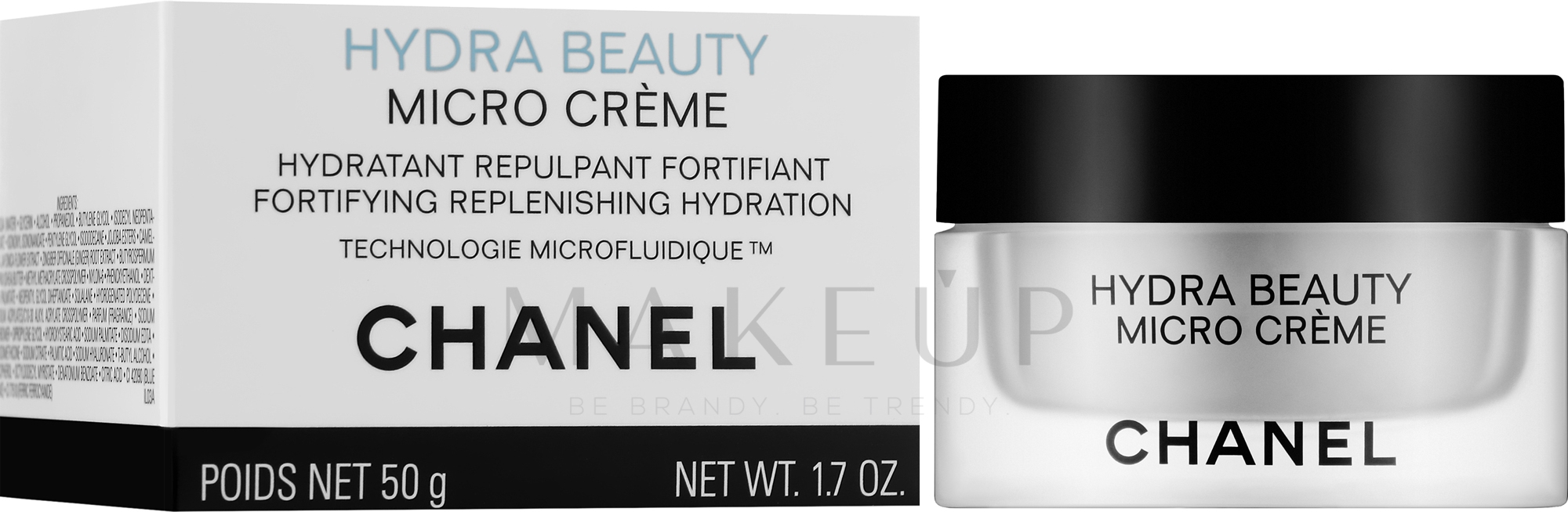 Feuchtigkeitsspendende Gesichtscreme - Chanel Hydra Beauty Micro Creme — Bild 50 ml