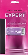 Düfte, Parfümerie und Kosmetik Ersatzfeilenblätter DFE-22E-240 gerade - Staleks Pro