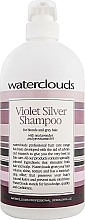 Shampoo gegen Gelbstich für blondes und graues Haar mit Meerlavendel und Provitamin B5 - Waterclouds Violet Silver Shampoo — Bild N2