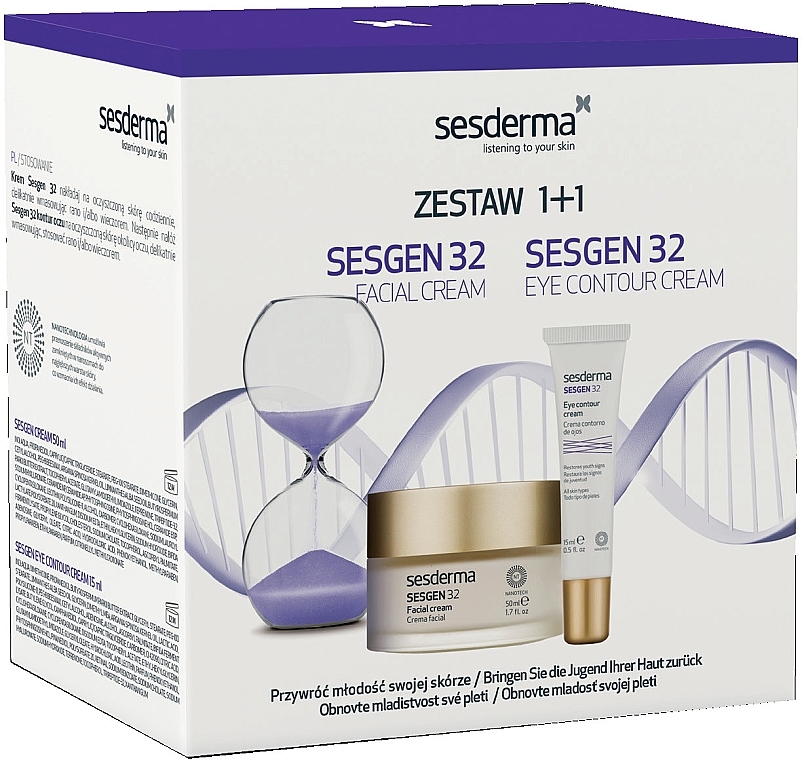 Set - SesDerma Laboratories Sesgen 32 (eye/cr/15ml + cr/50ml) — Bild N1