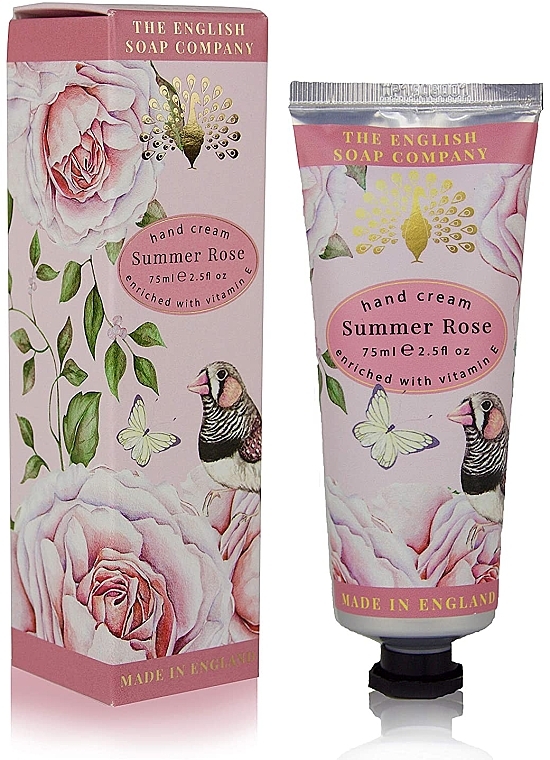 Handcreme Sommerrose - The English Soap Company Summer Rose Hand Cream — Bild N1