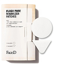 Düfte, Parfümerie und Kosmetik Gesichtspatches - FaceD Flash Pore Minimizer Patches