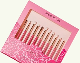 Düfte, Parfümerie und Kosmetik Make-up Pinselset 11-tlg. - Boho Beauty Rose Touch Set