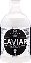 Düfte, Parfümerie und Kosmetik Shampoo zur Revitalisierung mit Kaviarextrakt - Kallos Cosmetics Caviar Shampoo