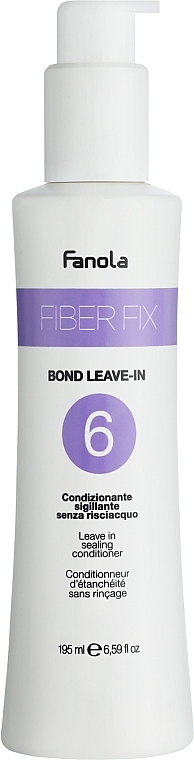Haarspülung ohnen Auswaschen - Fanola Fiber Fix Bond 6 Leave-in Sealing Conditioner — Bild N1