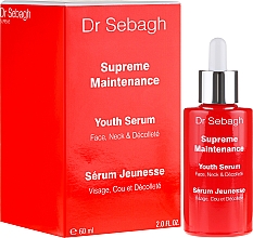 Düfte, Parfümerie und Kosmetik Gesichtsserum - Dr Sebagh Supreme Maintenance Youth Serum