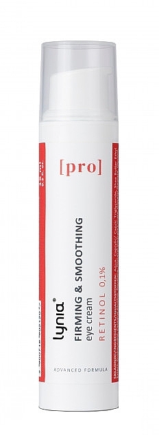 Augencreme mit 0,1% Retinol und Koffein - Lynia Pro Firming & Smoothing Eye Cream — Bild N1