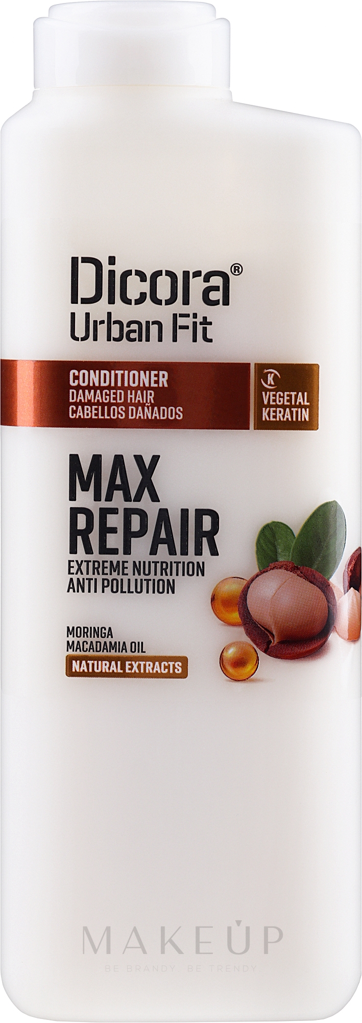 Conditioner für geschädigtes Haar - Dicora Urban Fit Conditioner Max Repair Extreme Nutrition — Bild 400 ml