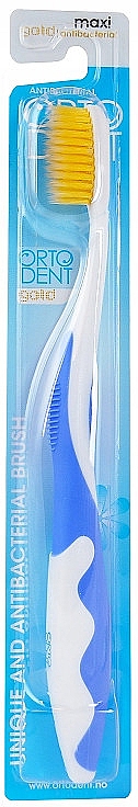 Zahnbürste blau - Orto-Dent Gold Maxi Toothbrush — Bild N1